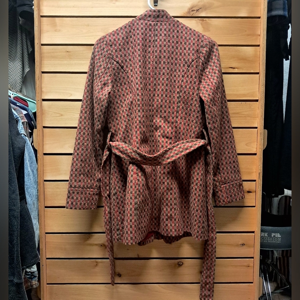 Tulle Wool Blend Jacket Size S - Picture 2 of 5